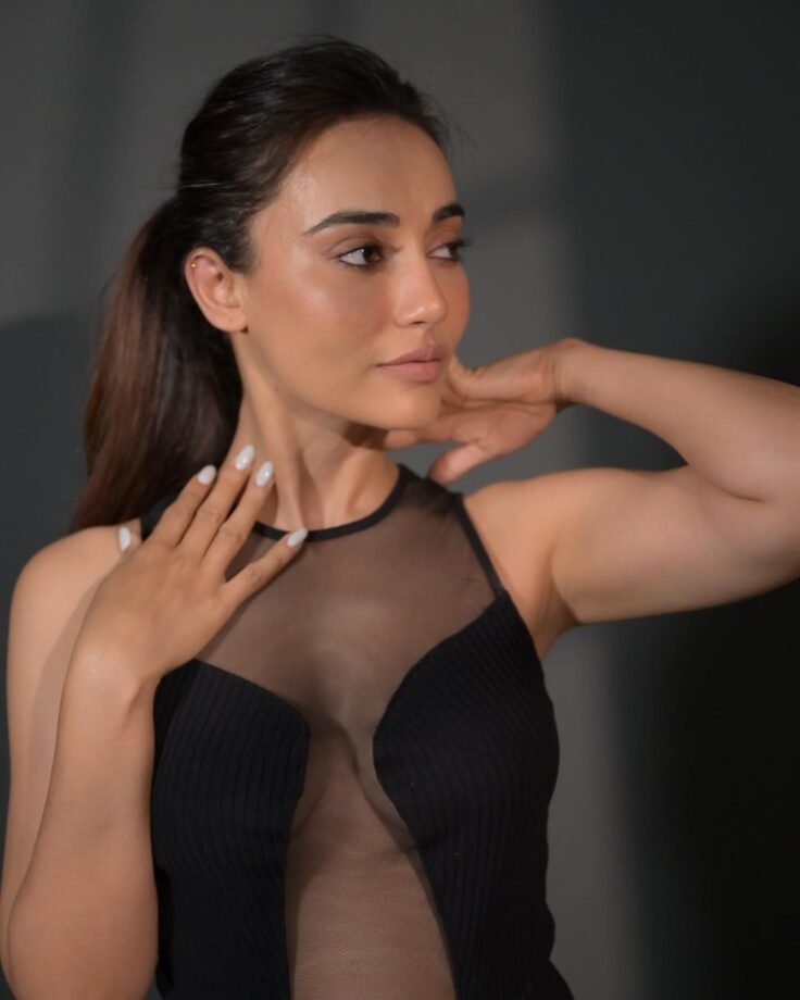 Surbhi Jyoti Looks Ravishing In Black Sheer Top, Anita Hassanandani And Vishal Singh Feel The Heat - 1