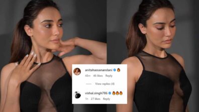 Surbhi Jyoti Looks Ravishing In Black Sheer Top, Anita Hassanandani And Vishal Singh Feel The Heat