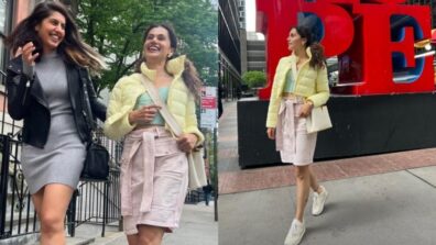 Taapsee Pannu Enjoys Vacation With Shagun Pannu In New York City; See Pics