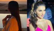 Tara Sutaria can’t get enough of the surreal sunset, see pics