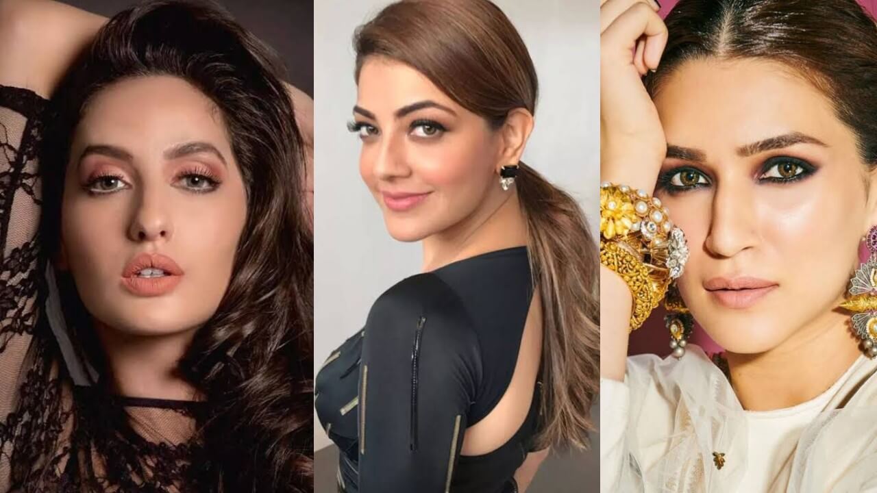 The magic of Kriti Sanon, Nora Fatehi and Kajal Aggarwal's eyes 809589