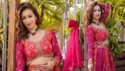 TMKOC diva Sunayana Fozdar in multi-layered embroidery lehenga, a visual delight