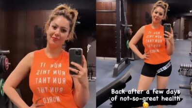 TMKOC: Munmun Dutta resumes workout after recovery, shares special snap