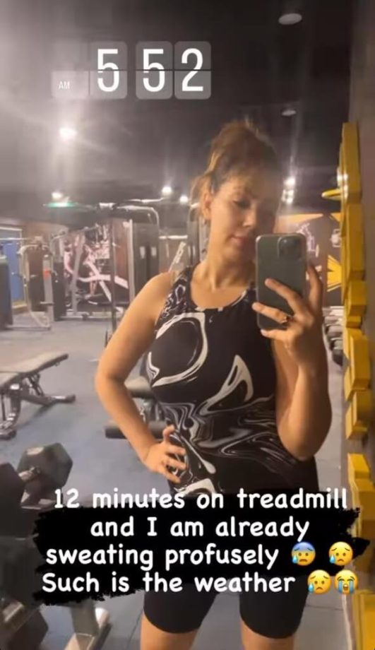 TMKOC: What's making Munmun Dutta sweat early morning? 811467