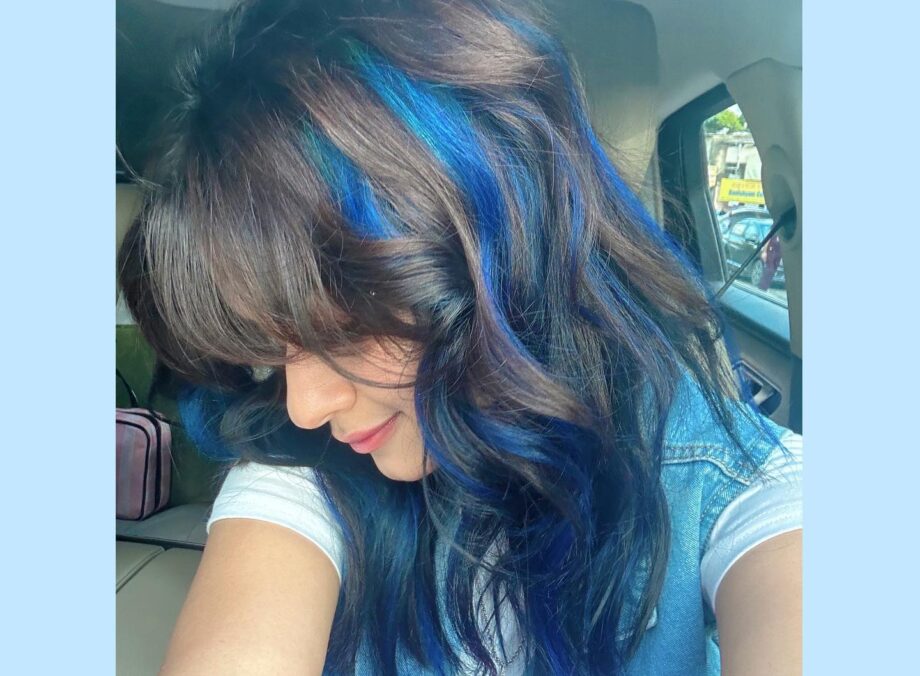 Trending: Avneet Kaur colours her hair blue, internet in awe 810279