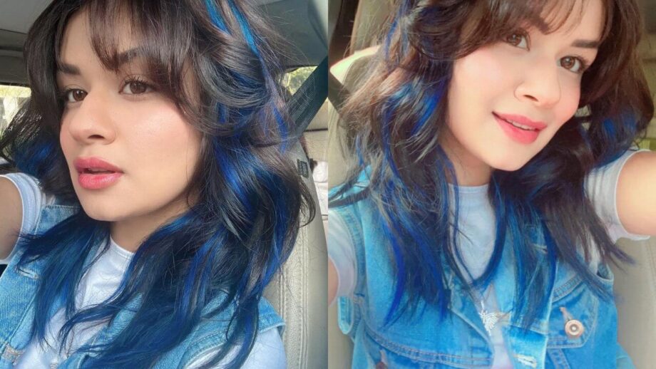 Trending: Avneet Kaur colours her hair blue, internet in awe 810276