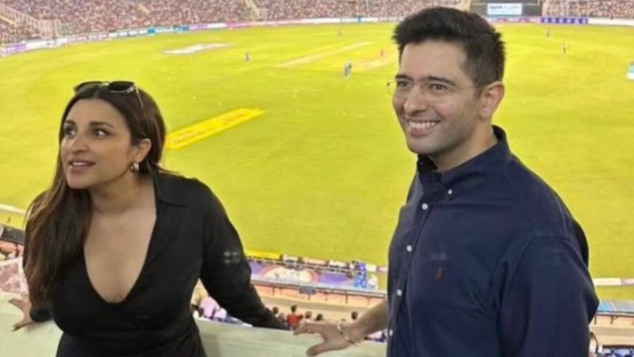 Viral Photos: Parineeti Chopra And Raghav Chadha Spotted Enjoying IPL Together 803983