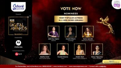Vote Now: Most Popular Actress In A Web Series (Drama)? Aditi Rao Hydari, Drashti Dhami, Huma Qureshi, Madhuri Dixit, Raashii Khanna, Shefali Shah, Shriya Pilgaonkar