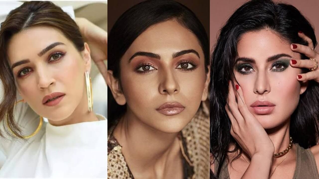 Want to experiment with unique lipstick shades? Katrina Kaif, Rakul Preet Singh and Kriti Sanon are here with special inspiration 807744