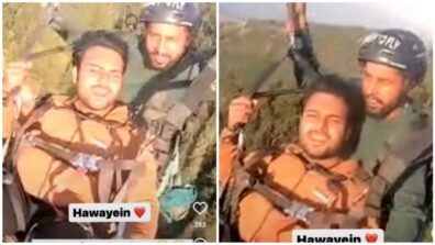 Watch: An Arijit Singh fan singing ‘Hawayein’ while paragliding is winning internet