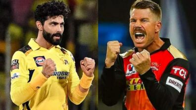 Watch: David Warner does sword celebration in front of Ravindra Jadeja, latter reacts