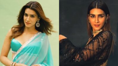 Watch: Kriti Sanon’s ‘saree-al’ moment is magic