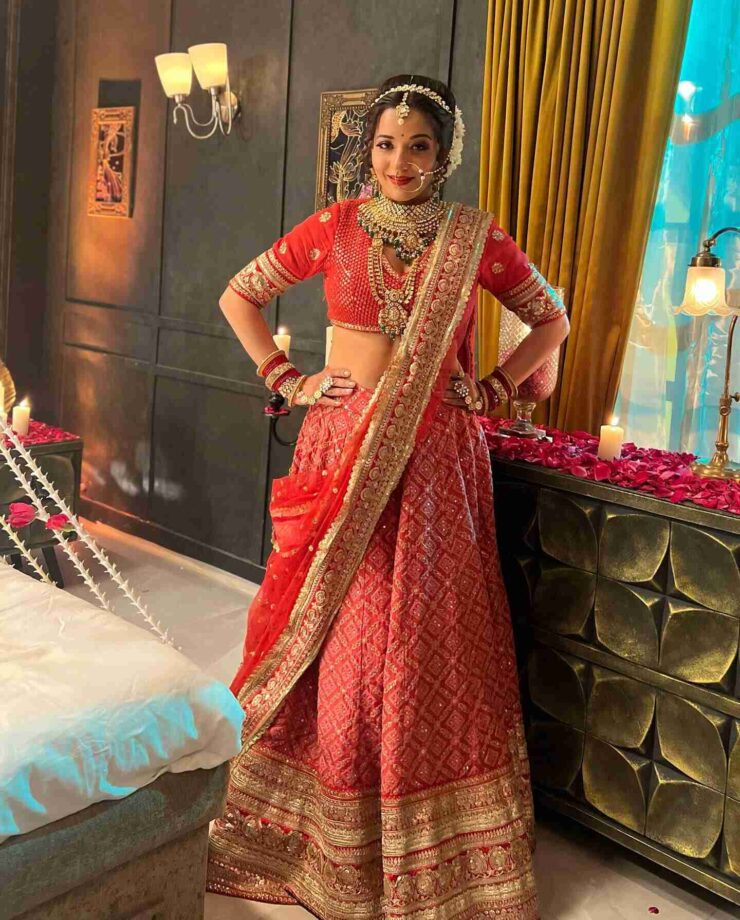 Watch: Monalisa's Laal Ishq In Lehenga 805838