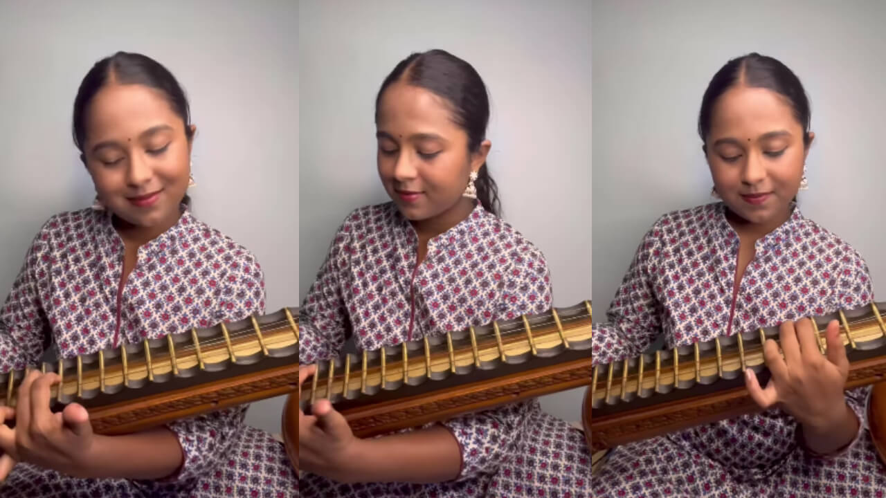 Watch: Musician Kushala leaves internet awed with her veena version of Arijit Singh’s Apna Bana Le 808347