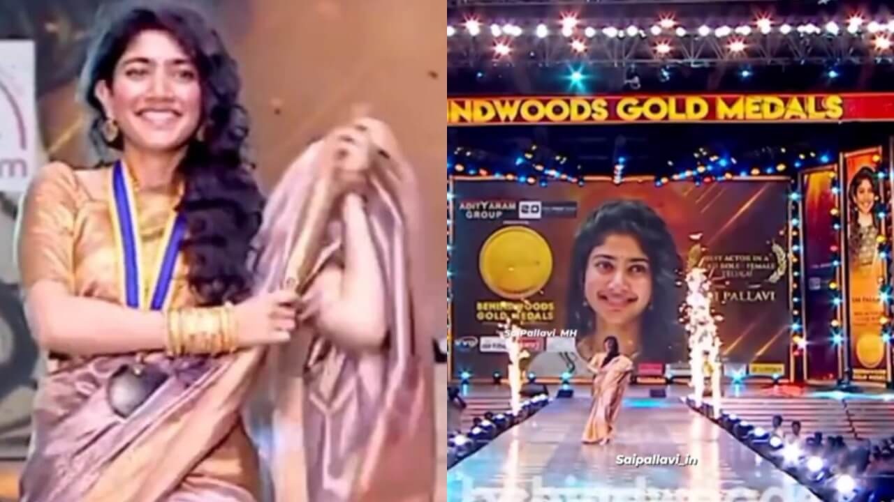 Watch: Sai Pallavi goes bold in saree, impromptu dance video from stage goes viral 803338