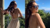 Watch: Surbhi Jyoti glams up in backless midi dress