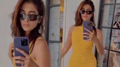 Watch Video: Pooja Hegde in yellow sunflower dress is summer vibes personified