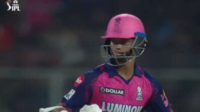 Watch: Yashasvi Jaiswal’s viral celebration moment after hitting fastest fifty in IPL