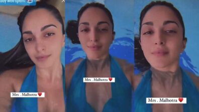 ‘Water baby’ Kiara Advani and her day out in pool