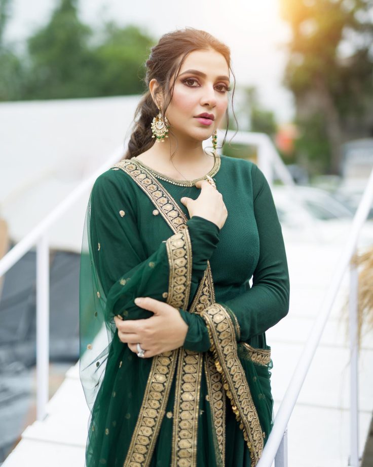 Wow: Subhashree Ganguly Turns Muse In Green Anarkali 811621