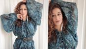 TMKOC: Sunayana Fozdar in stunning green printed outfit, a quintessential visual delight