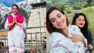 A sneak peek into Akshara Singh’s religious vacation in Kedarnath; See pics