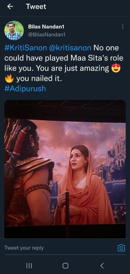 Adipurush Twitter Reactions: Netizens hail Kriti Sanon as the 