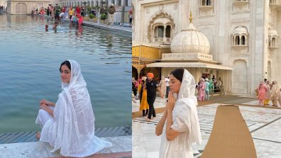 Ananya Panday Takes Blessings From Waheguru Ji; Bhavana Panday Reacts