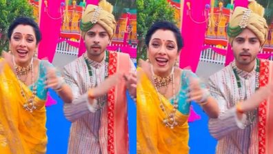 Anupamaa BTS Fun: Rupali Ganguly gets all groovy on sets