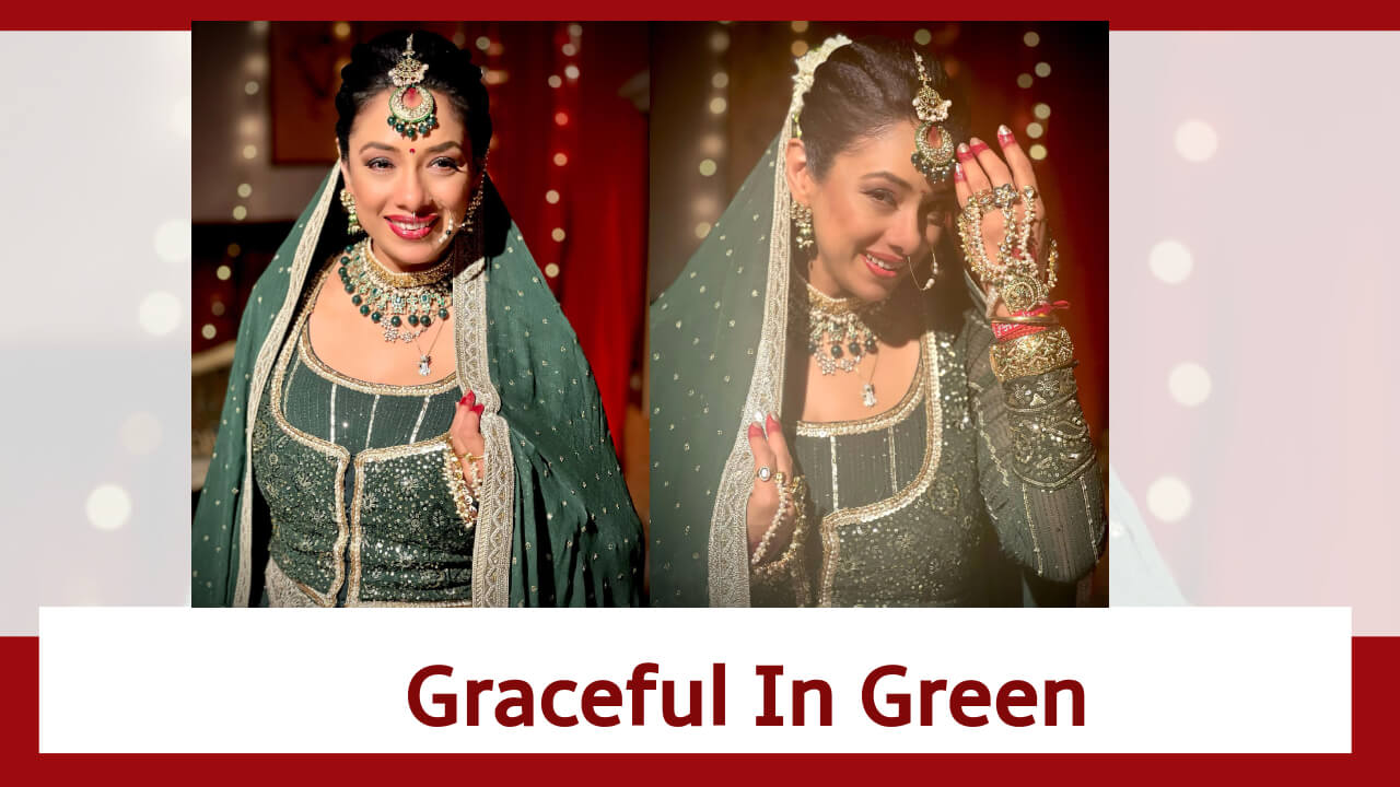 Anupamaa Fame Rupali Ganguly Is All Graceful In This Green Lehenga; Check Here 816453