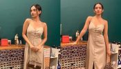 Anushka Sen exudes grace in sheer front-slit dress, see pics