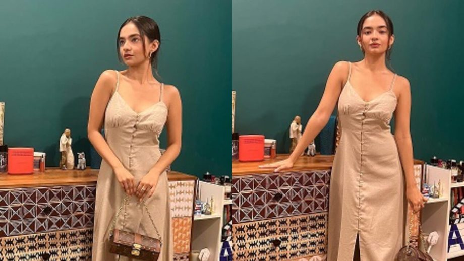 Anushka Sen exudes grace in sheer front-slit dress, see pics 816960