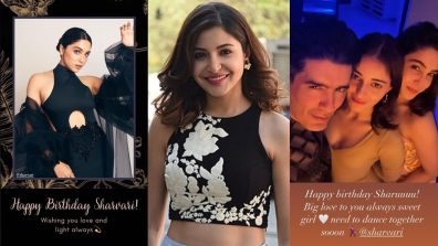 Anushka Sharma and Ananya Panday extend heartfelt birthday wish to Sharvari Wagh