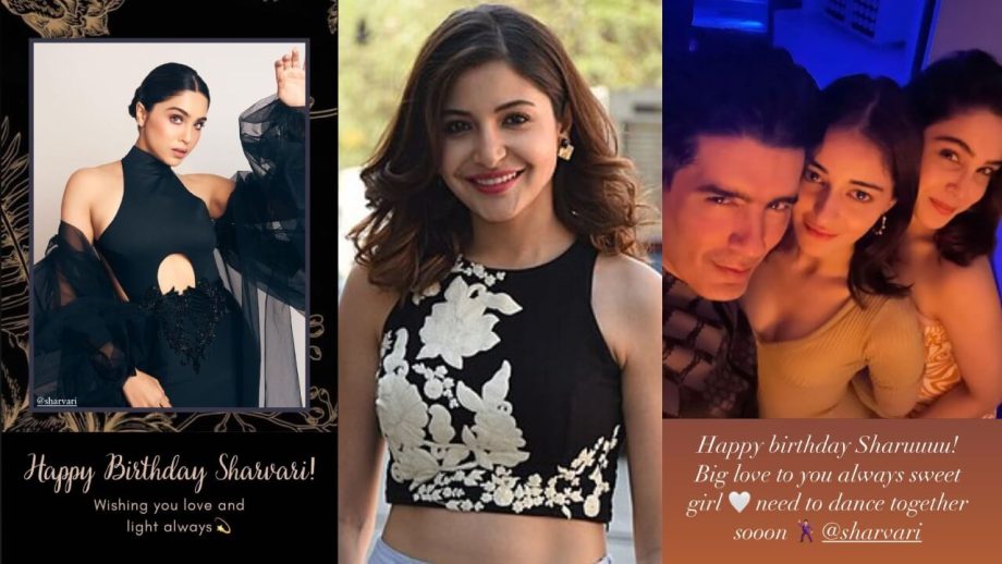 Anushka Sharma and Ananya Panday extend heartfelt birthday wish to Sharvari Wagh 815729