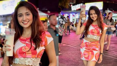 Ashi Singh decides to ditch ‘alcohol’ as she took a stroll in Thailand, here’s what she chose instead