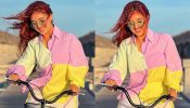 Ashnoor Kaur’s adorable cycling love in Maldives
