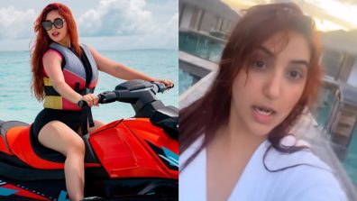 Ashnoor Kaur’s special speedboat experience will make you go crazy, see full video