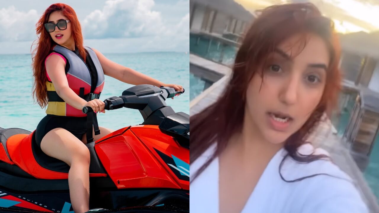 Ashnoor Kaur's special speedboat experience will make you go crazy, see full video 815456