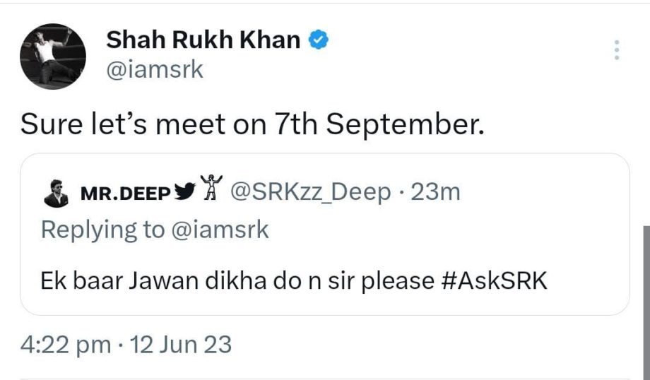 #AskSRK: Shah Rukh Khan grabs headline again with his most unique replies, check out 815143
