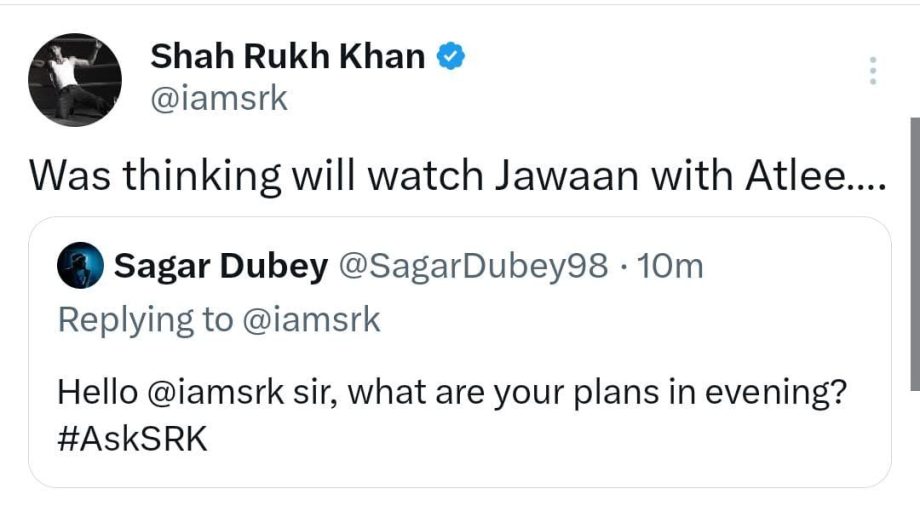 #AskSRK: Shah Rukh Khan grabs headline again with his most unique replies, check out 815145