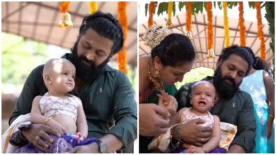 Rishab Shetty marks the traditional ceremony for his daughter Radhya in his hometown; truly the ideal family man!