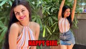 Avneet Kaur looks chic in knitted top and denim skirt