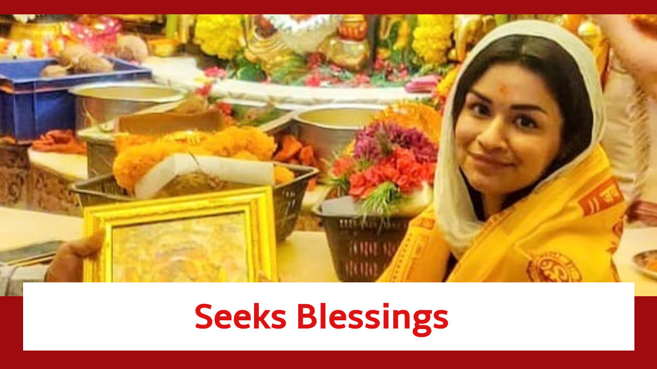 Avneet Kaur Seeks Blessings From Ganpati Bappa;  Fans Wish Her Luck 819519