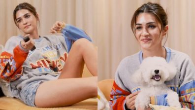 “Being a couch potato”, all about Kriti Sanon’s Thursday diaries