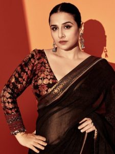 Vidya Balan Is An Epitome Of Elegance In Saree