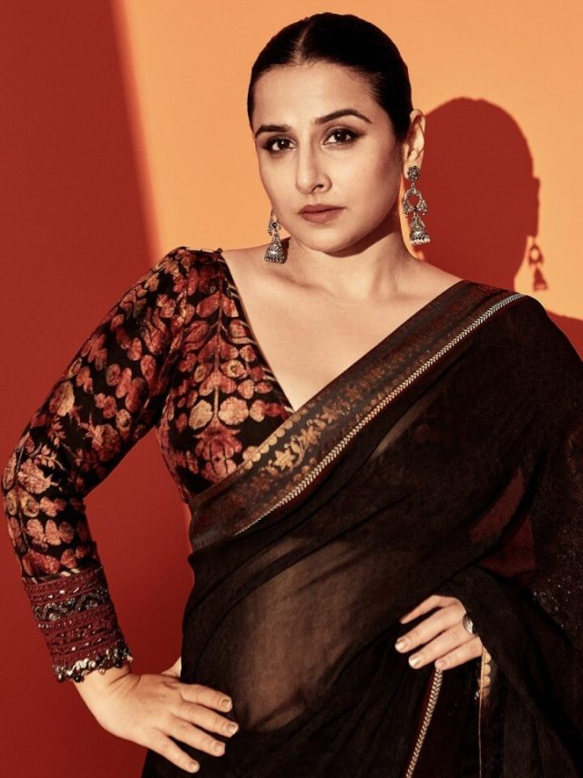 Vidya Balan Is An Epitome Of Elegance In Saree 818693