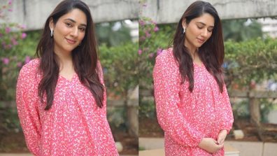 Disha Parmar is the summer daisy in pink midi