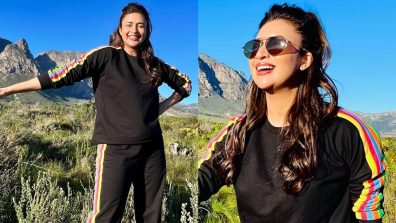 Divyanka Tripathi embraces rainbows and sunshine, come check out