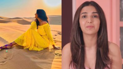 Dubai Diaries: Jasmin Bhasin embraces a sunkissed sandy splendour