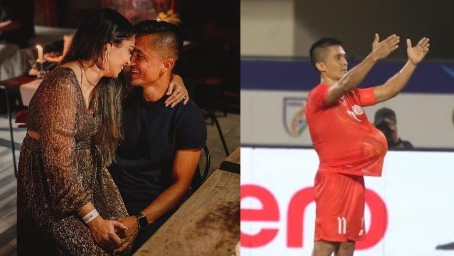 Footballer Sunil Chhetri Announces Wife's Pregnancy After Winning Goal; Watch 815360